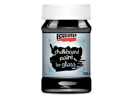 Tabulová barva na sklo (100ml) - černá