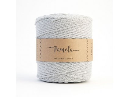 PAMELA Macramé 4mm (180m) - LIGHT GREY 66