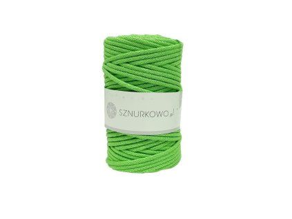 SZNURKOWO ŠŇŮRY  - 5mm - LIGHT GREEN