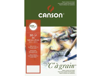 "C" a grain skicák - krouž.vazba A5, A4 a A3 (224g/m2)