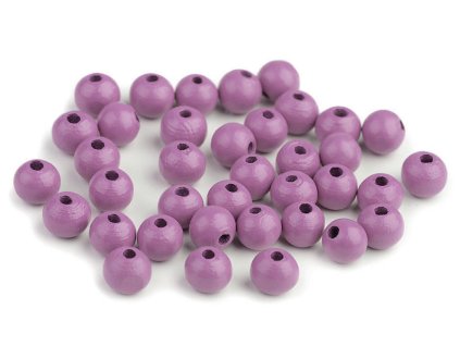 Dřevěné korálky Ø8 mm (Balení 20 g, Varianta 60 zelená sv.)