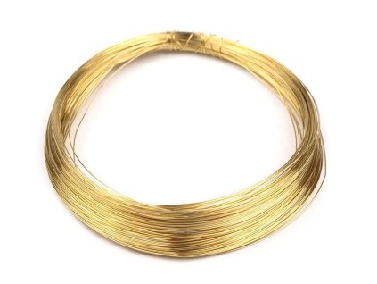 Drát měděný, lakovaný Ø0,18 mm (Balení 1 ks, Varianta 1 stříbrná světlá)