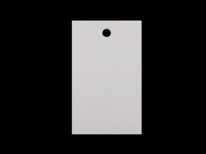 Papírová visačka / jmenovka 30x50 mm