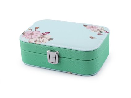 Malá šperkovnice 10x15x5 cm (Balení 1 ks, Varianta 2 pudrová růže)