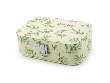 Malá šperkovnice 10x15x5 cm (Balení 1 ks, Varianta 2 pudrová růže)