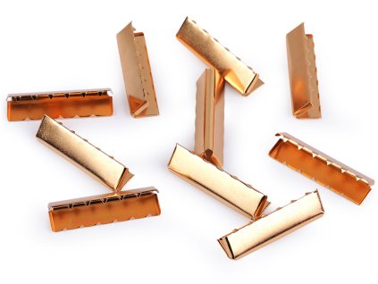 Kovová koncovka na plochou šňůru šíře 40 mm (Balení 10 ks, Varianta 1 nikl)