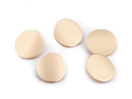 Kovový knoflík velikost 28", 32" (Balení 5 ks, Varianta 3 (32") nikl černý)