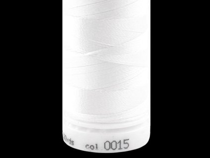 Nitě Poly Sheen Mettler 200 m (Balení 1 ks, Varianta 0010 White lesk)