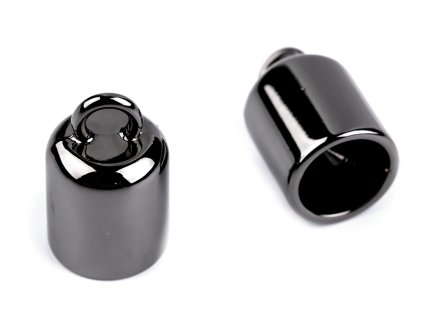 Kovová koncovka na šňůru Ø9 mm (Balení 2 ks, Varianta 1 nikl)