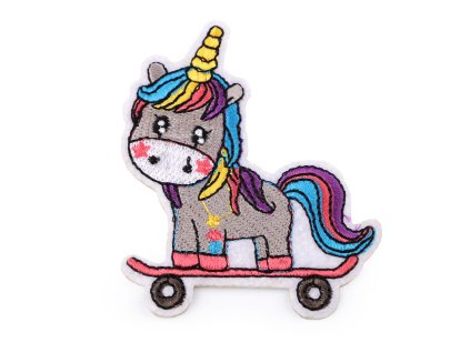 Nažehlovačka jednorožec (Balení 1 ks, Varianta 1 bílá)