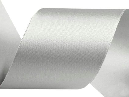 Atlasová stuha šíře 40 mm (Balení 22.5 m, Varianta 01 bílá)