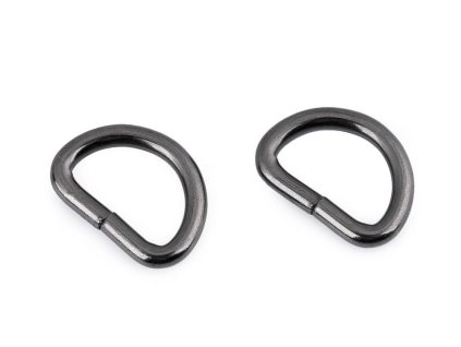 Polokroužek šíře 15 mm (Balení 10 ks, Varianta 1 nikl)