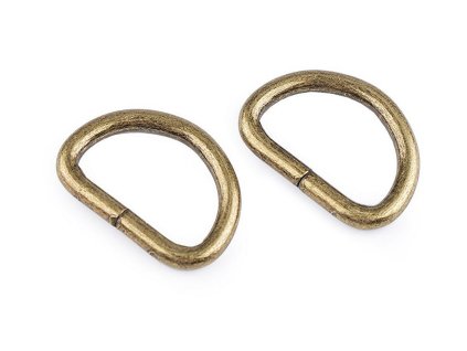 Polokroužek šíře 25 mm (Balení 10 ks, Varianta 1 nikl)