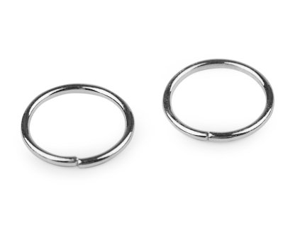 Kroužek spojovací Ø12 mm (Balení 20 g, Varianta 1 platina)