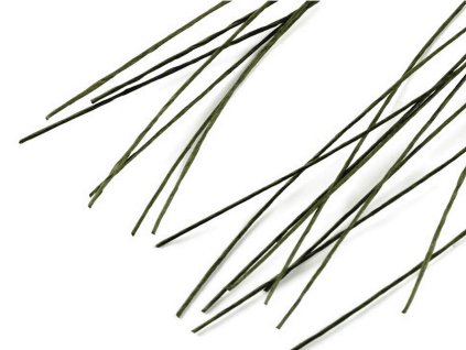 Floristický drát Ø1 mm, délka 60 cm (Balení 10 ks, Varianta 1 zelená)