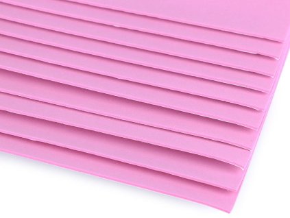 Samolepicí pěnová guma Moosgummi 20x30 cm (Balení 2 ks, Varianta 1 bílá)