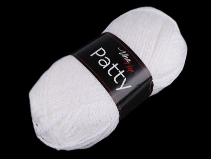 Pletací příze Patty 100 g (Balení 1 ks, Varianta 1 (4002) bílá)