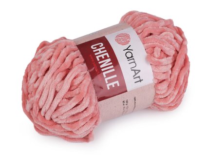 Pletací žinylková příze Chenille 100 g (Balení 1 ks, Varianta 3 (561) žlutá světlá)