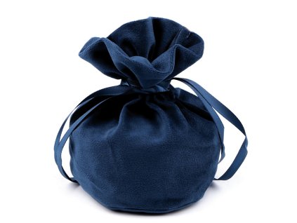 Dárkový pytlík měšec 14x16 cm sametový (Balení 1 ks, Varianta 1 černá)