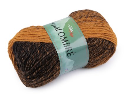 Pletací příze Nepál ombré 100 g (Balení 1 ks, Varianta 2 (7403) béžová)