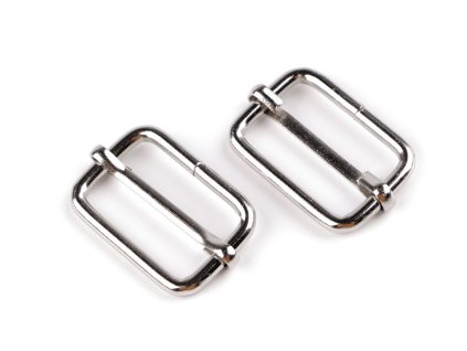 Posunovač na popruhy šíře 25 mm (Balení 4 ks, Varianta 5 černý lak)