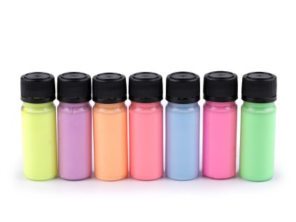 Sada barev na textil Art e Miss; na tmavý textil, neon, metalický (Balení 1 sada, Varianta mix č. 4 metalic)