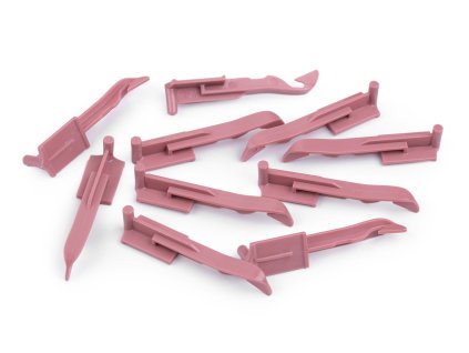 Náhradní háček / jehla k mlýnku na pletení (Balení 10 ks, Varianta starorůžová)