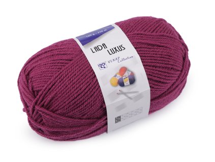 Pletací příze Lada Luxus 100 g (Balení 1 ks, Varianta 1 (57076) bílá)