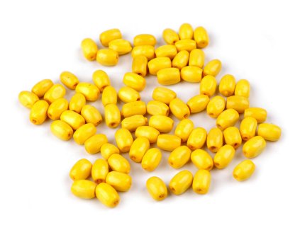 Dřevěné korálky oliva 5x8 mm (Balení 20 g, Varianta 1 mix)