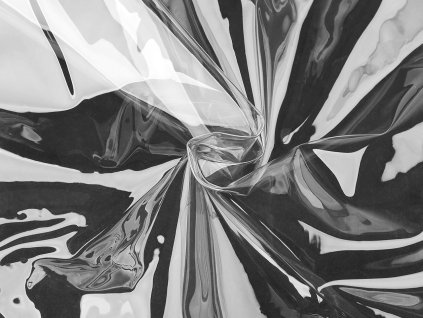 Fólie k šití transparentní PVC 0,35 mm (Balení 1 m, Varianta transparent)