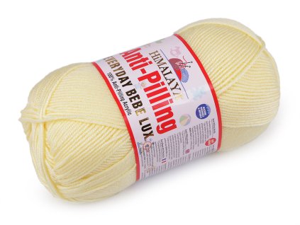 Pletací příze Everyday Bebe Lux 100 g (Balení 1 ks, Varianta 2 (70402) krémová světlá)
