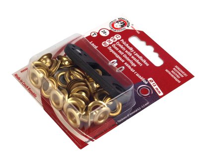 Průchodky s podložkou vnitřní Ø7 mm / vnější Ø13 mm (Balení 1 blistr, Varianta 1 nikl)