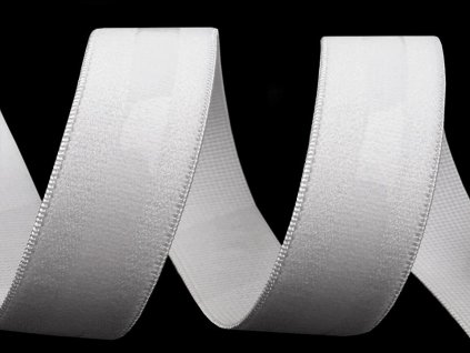 Pruženka šíře 20 mm se silikonem (Balení 5 m, Varianta 1 černá)