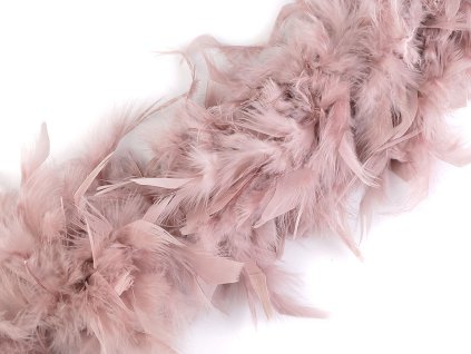 Boa - krůtí peří 90 g délka 1,8 m (Balení 1 ks, Varianta 1 bílá)