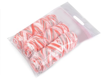 Zbytková příze akryl / bez výběru barev 400 g (Balení 1 sáček, Varianta náhodná barva)