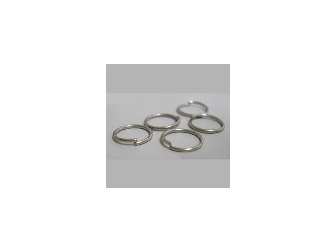 Spojovací kroužky pr.10 mm (50-1000ks) - platina