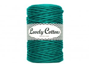 Lovely Cotton MACRAME - 3mm (100m) - EMERALD