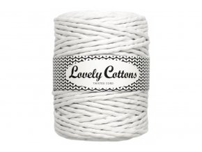 Lovely Cotton MACRAME - 5mm (100m) - WHITE