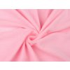 Minky hladké / jemný plyš SAN (Balení 1 m, Varianta 2 (93) růžová střední)