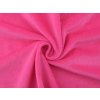 Minky hladké / jemný plyš SAN (Balení 1 m, Varianta 2 (93) růžová střední)