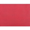 Bavlněná látka / plátno puntíky (Balení 1 m, Varianta 1 (354) červená)