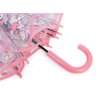 Dívčí průhledný vystřelovací deštník jednorožec (Balení 1 ks, Varianta 2 pink)