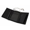 Textilní peněženka s řetízkem (Balení 1 ks, Varianta 1 černá bez potisku)