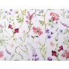 Dekorační látka Loneta luční kvítí (Balení 1 m, Varianta (85) bílá)