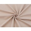 Velvet / samet strukturovaný jednobarevný (Balení 1 m, Varianta 3 (20) béžová světlá)