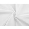 Bavlněná látka / plátno s příměsí polyesteru šíře 220 cm (Balení 1 m, Varianta bílá)