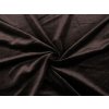 Elastický samet 2. jakost (Balení 1 m, Varianta 3 (14) hnědá)