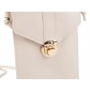 Malá kabelka na mobil crossbody 12x20 cm (Balení 1 ks, Varianta 1 béžová světlá)