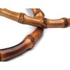 Ucho na tašku - pr. 15 cm ( 1 pár), bambusové - světlé a tmavé