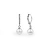 Perlové náušnice z nerezové oceli (Balení 1 pár, Varianta 1 (Ø8 mm) perlová)